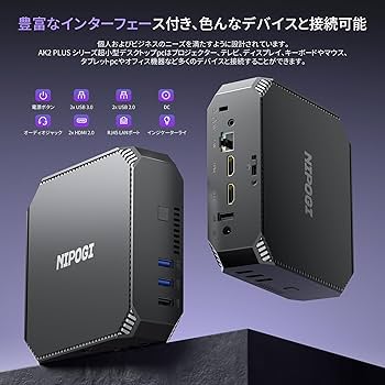 Amazon.co.jp: ミニPC n100 Intel 第12世代 Alder Lake N100 minipc