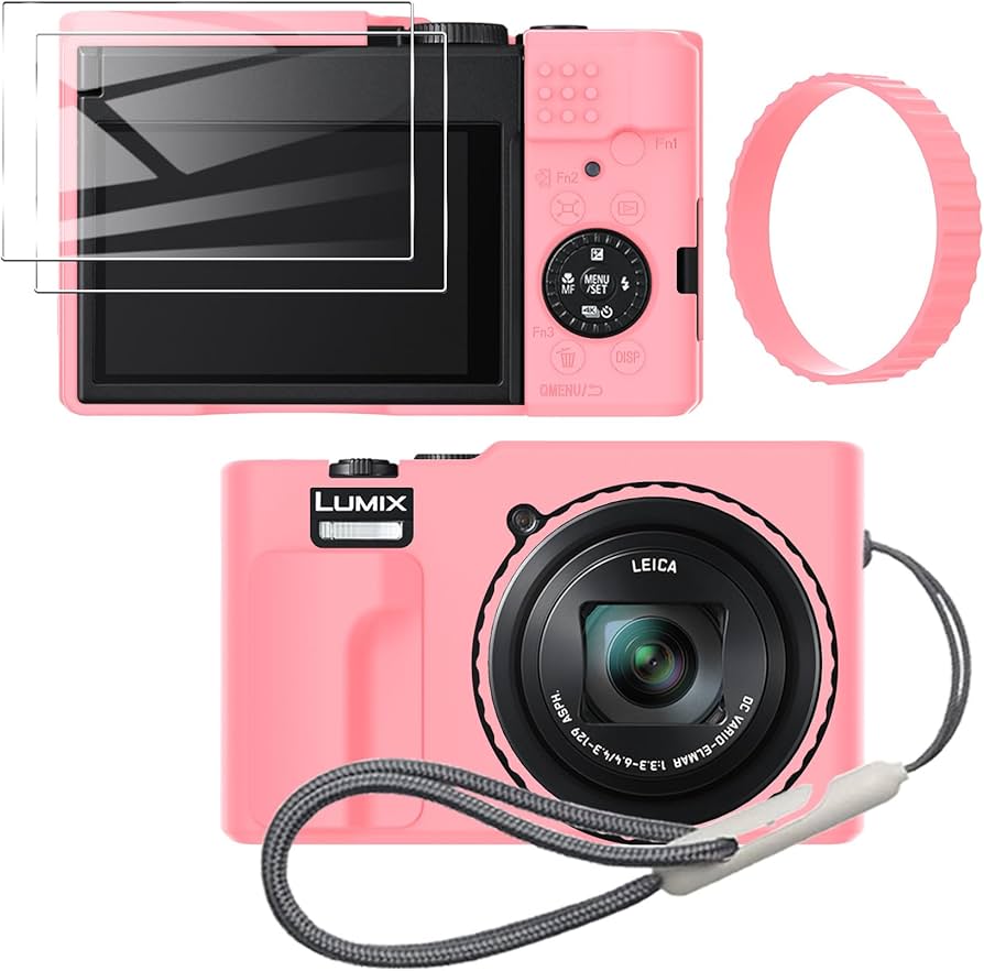 Amazon | for LUMIX DC-TZ99 ケース+2枚フィルム シリコーン 保護
