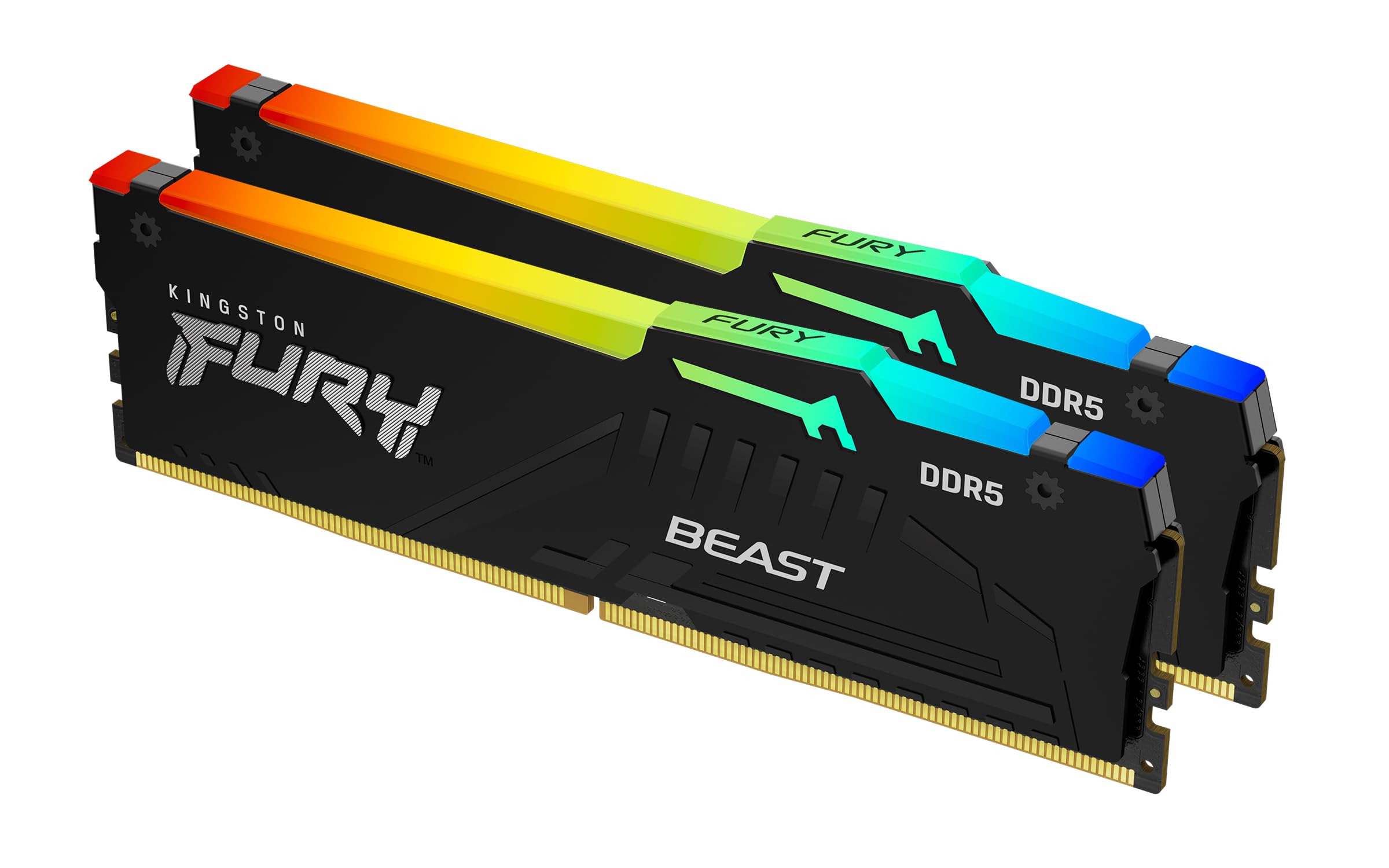 Kingston FURY Beast RGB 32GB (2x16GB) 6000MT/s DDR5 CL30 Desktop