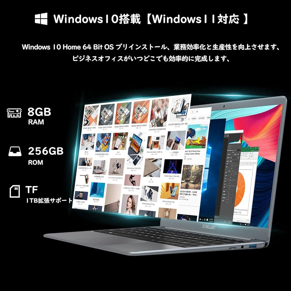 Amazon.co.jp: TECLAST ノートパソコン F7Plus2 Windows10搭載【Win11