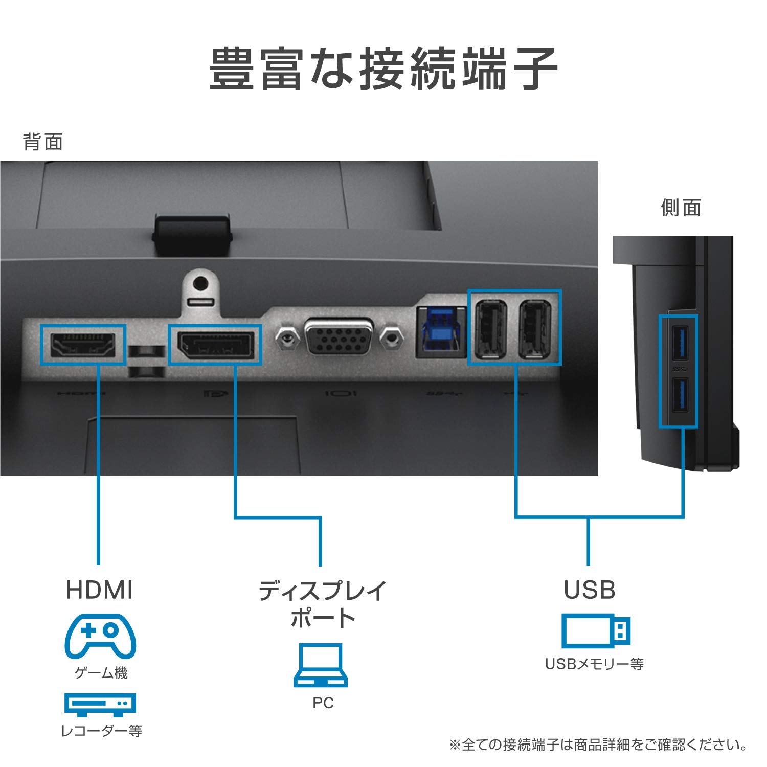 Amazon.co.jp: Dell モニター 23.8インチ 超広視野角&スリムベゼル