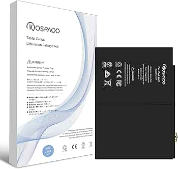 Amazon.co.jp: KOSPAOO for iPad Air2 バッテリー 第2世代 互換 A1547