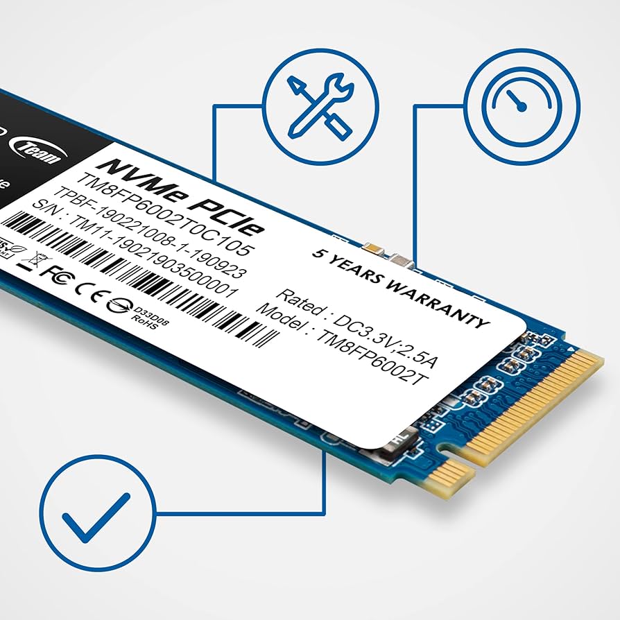 Amazon.com: TEAMGROUP MP33 1TB 2 Pack SLC Cache 3D NAND TLC NVMe