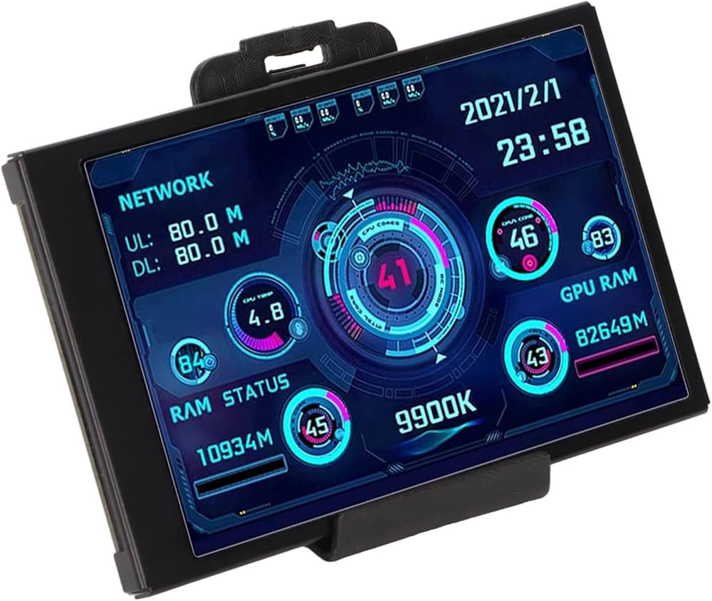 Amazon.co.jp: Vbestlife 3.5インチIPSUSBミニスクリーン、AIDA64 PC