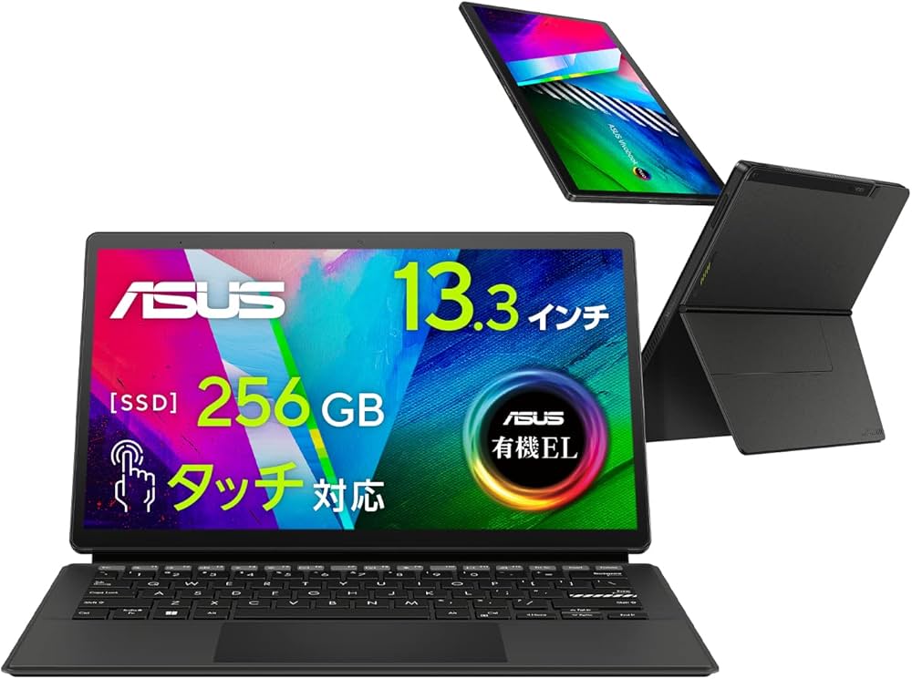 Amazon.co.jp: 【専用キーボード・スタンドケース付き】ASUS ノート