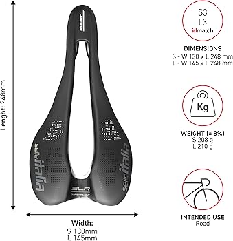 Amazon | selle ITALIA(セライタリア) SLR BOOST TM S.F. Mn BLK L