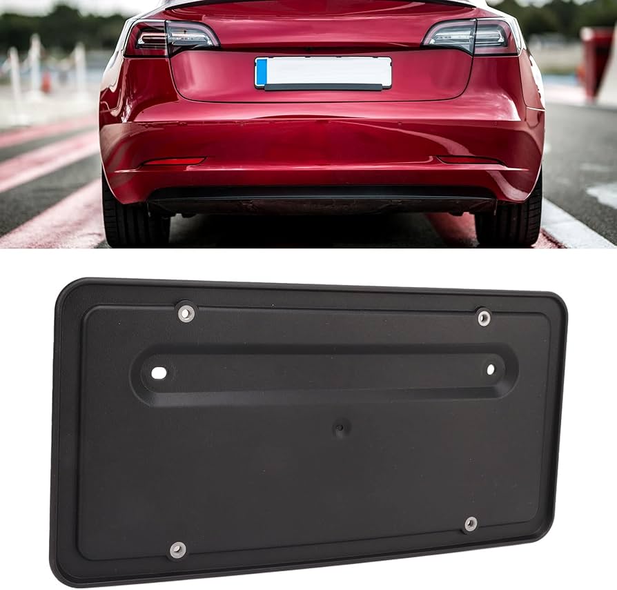 Amazon | テスラ モデル 3 ライセンス プレート マウント - リア