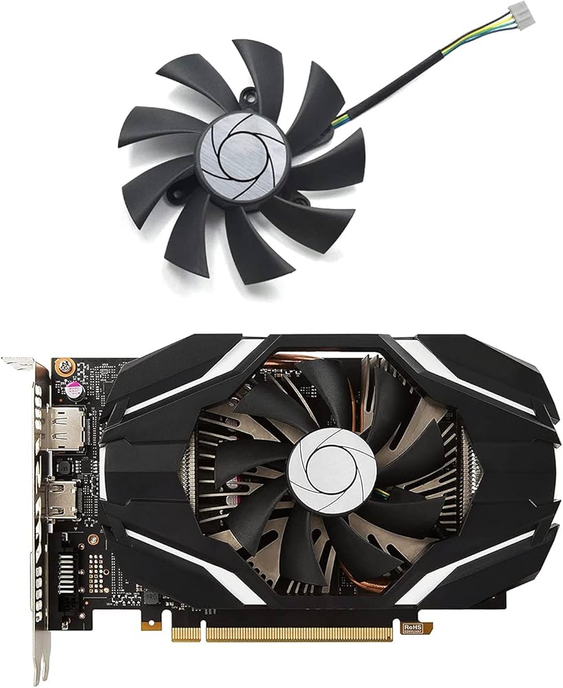 Amazon.com: inRobert Graphics-Card Fan-Replacement for MSI-GTX