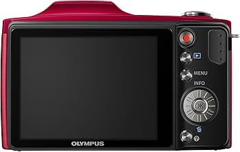 Amazon.com : Olympus SZ-14 Red Digital Camera - International