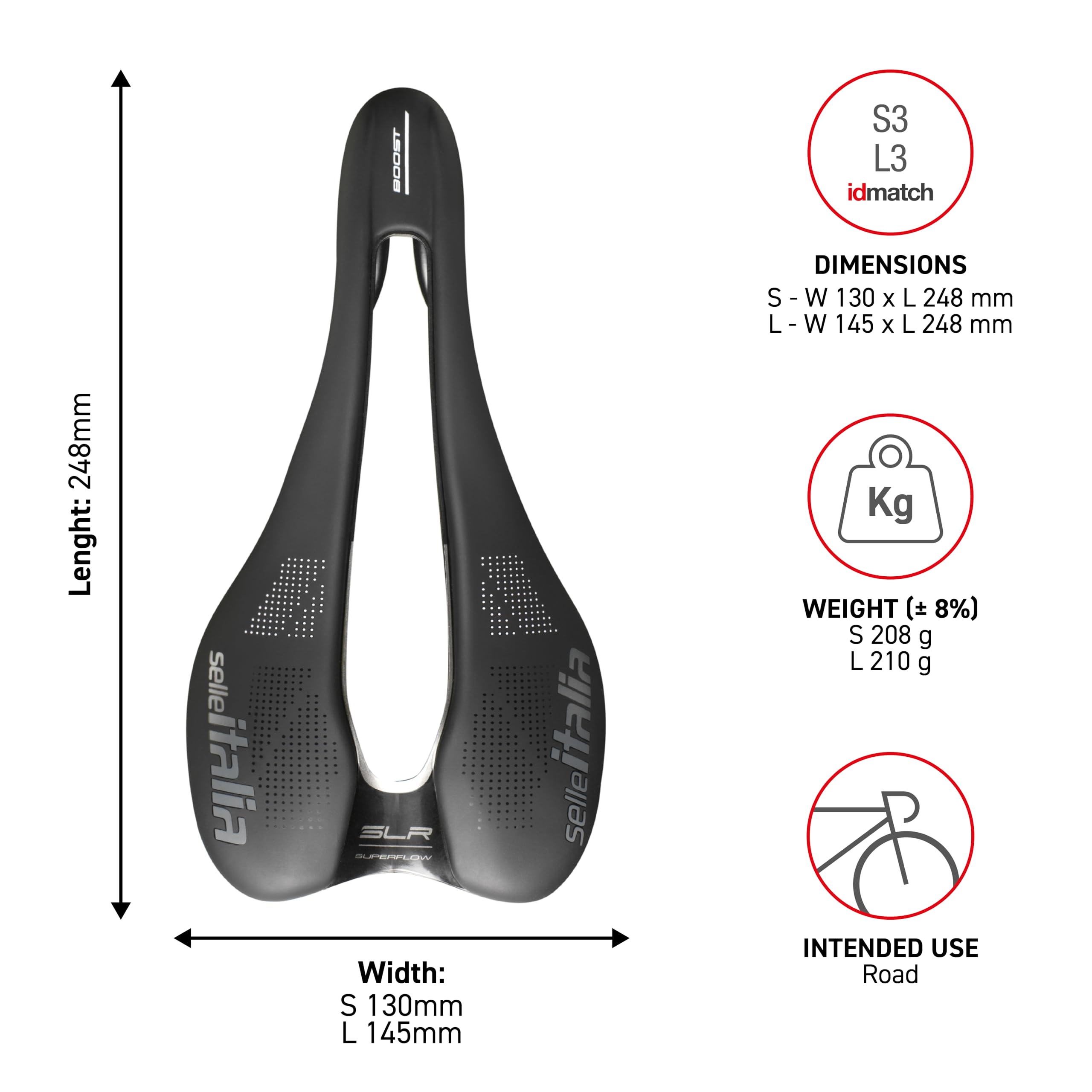 Amazon | セライタリア(Selle Italia) selle ITALIA SLR BOOST TM S.F.