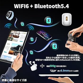 Amazon.co.jp: HiGrace タブレット 10インチ Android15 Wi-Fi6モデル