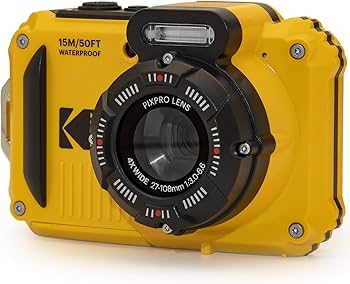 Amazon | Kodak PIXPRO WPZ2 頑丈な防水耐衝撃デジタルカメラ16MP 4倍