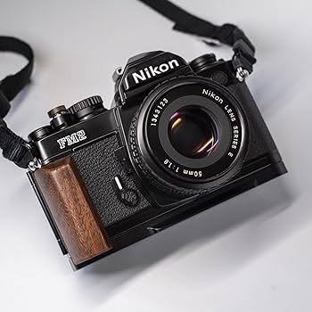 Amazon | ウッド L ハンドグリップ FM2 FM3A FM FE FE2 カメラアルミ