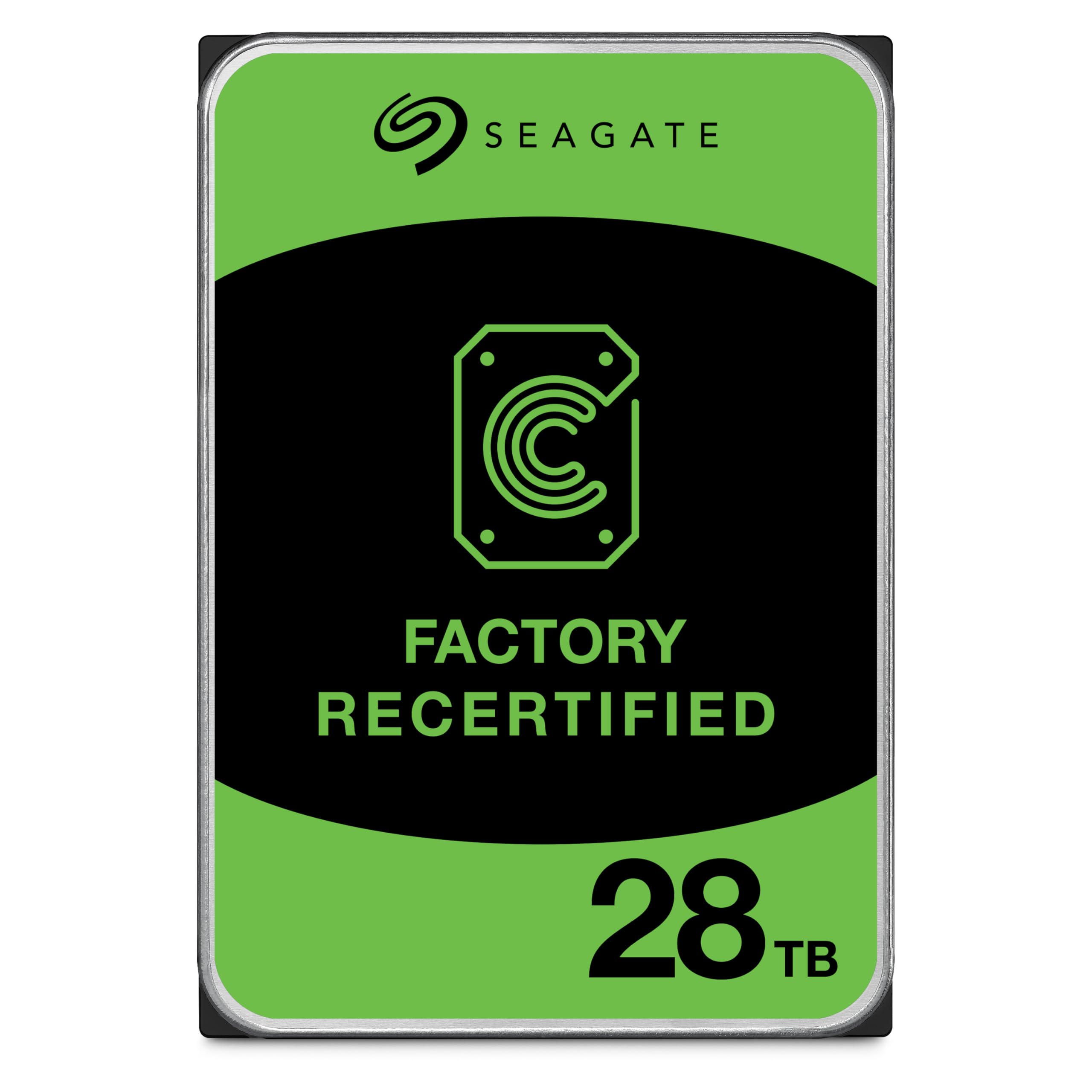 Amazon.com: Seagate (Recertified Exos X 28TB Internal Hard Drive