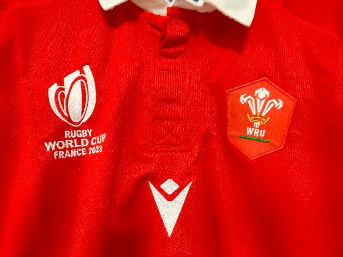 ウェールズ代表ワールドカップ 2023 ホームジャージL