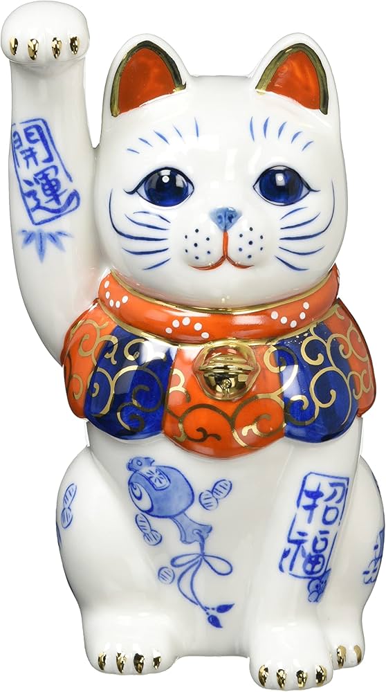 開運の青い鳥招き猫 コンプリートされたい方へ 開運の青い鳥招き猫