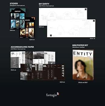 Amazon.com: Astro Cha Eunwoo Entity 1st Mini Album EQUAL Version