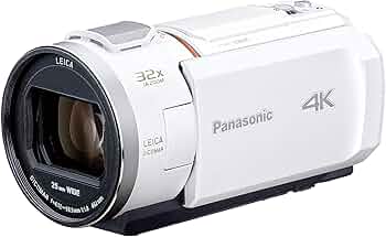 Amazon.co.jp: Panasonic 4K Camcorder VX2M 64GB Optical 24x Zoom