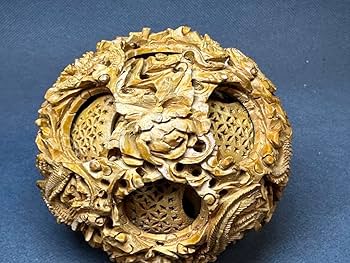 多層球(7層) 岫玉製 中国工芸品 置物 NO.832 Amazon.co.jp: 多層球(7層