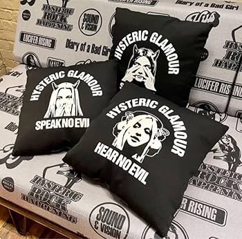 Amazon.co.jp: HYSTERIC GLAMOUR ヒステリックグラマー クッション3個