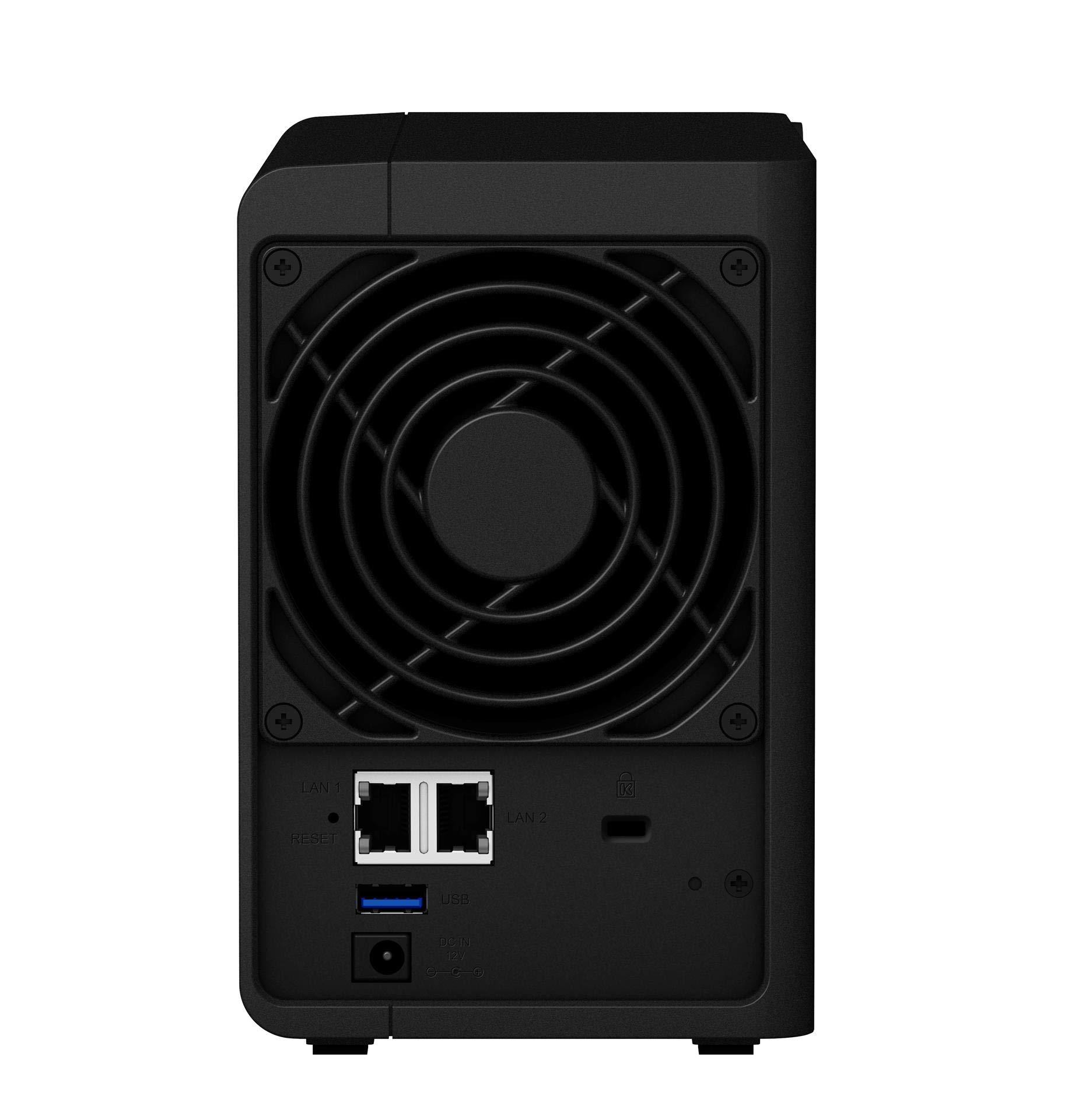 Synology 2 bay NAS DiskStation DS220+ (Diskless), 2GB DDR4