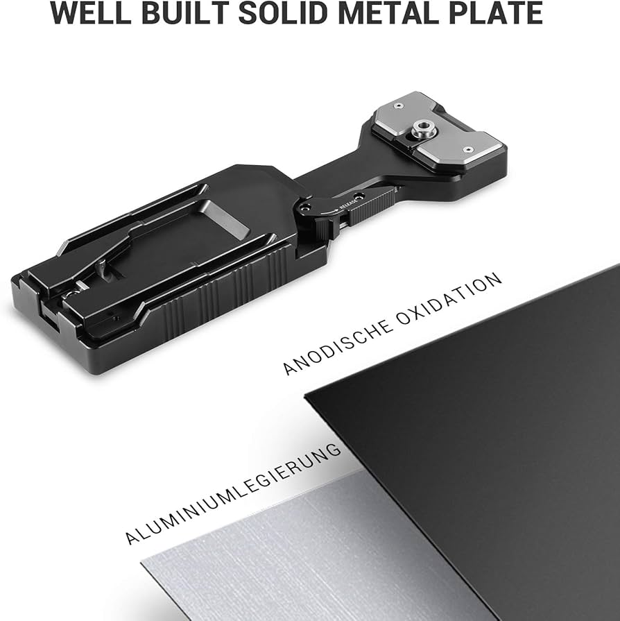 Amazon | SMALLRIG ユニバーサルクイックリリース三脚アダプター