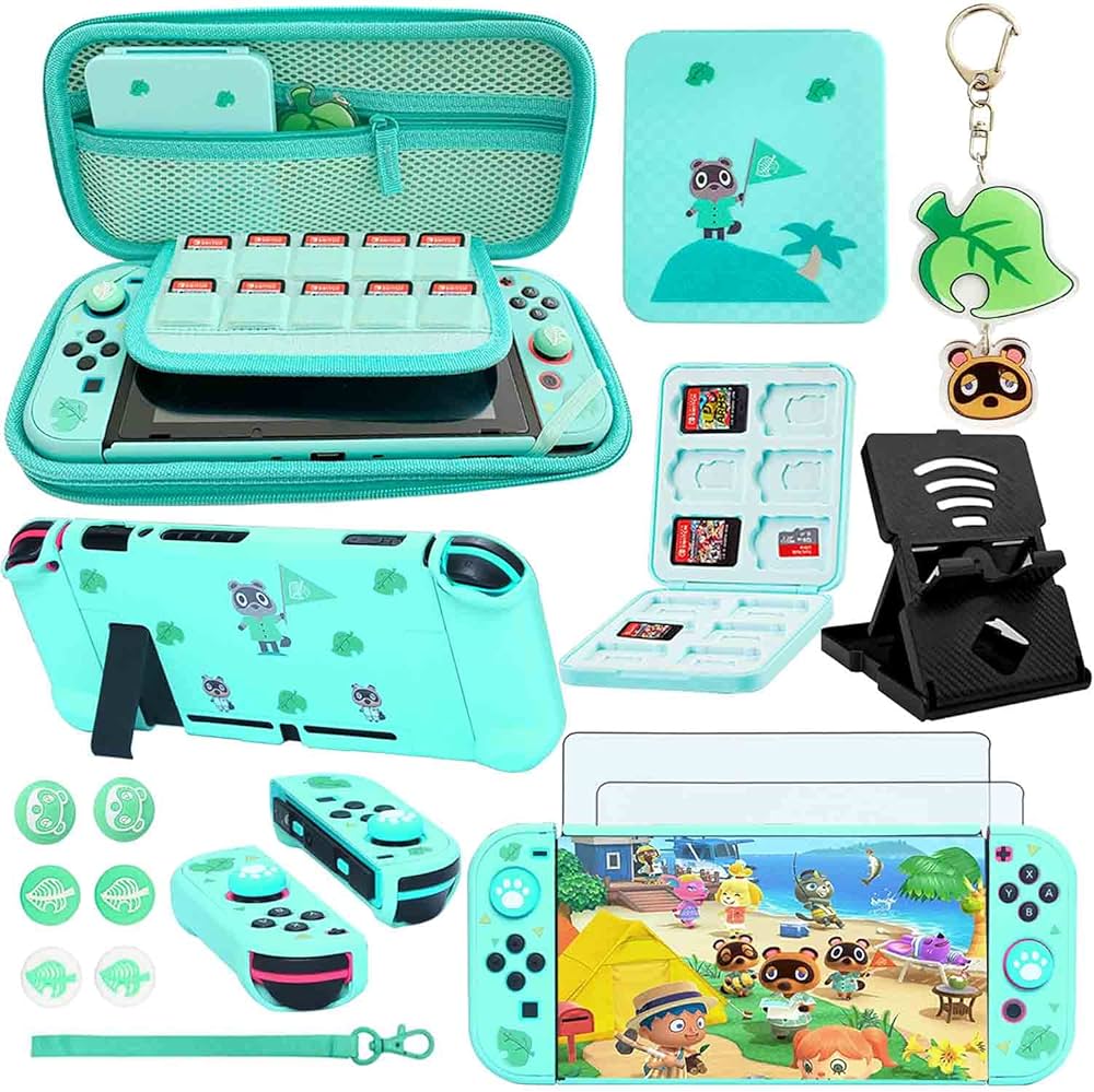 Amazon.com: Accessories Bundle for Nintendo Switch Animal Crossing