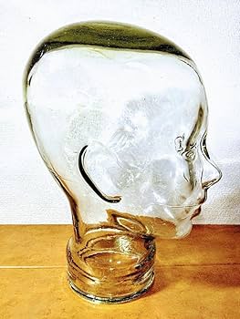 Amazon.co.jp: ヴィンテージ ガラス製 マネキンヘッド トルソー