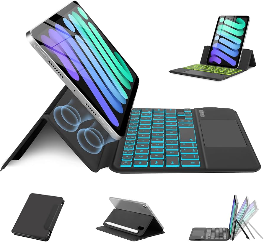 Amazon.com: MePadKey Magic Touchpad Keyboard Case for iPad mini 7
