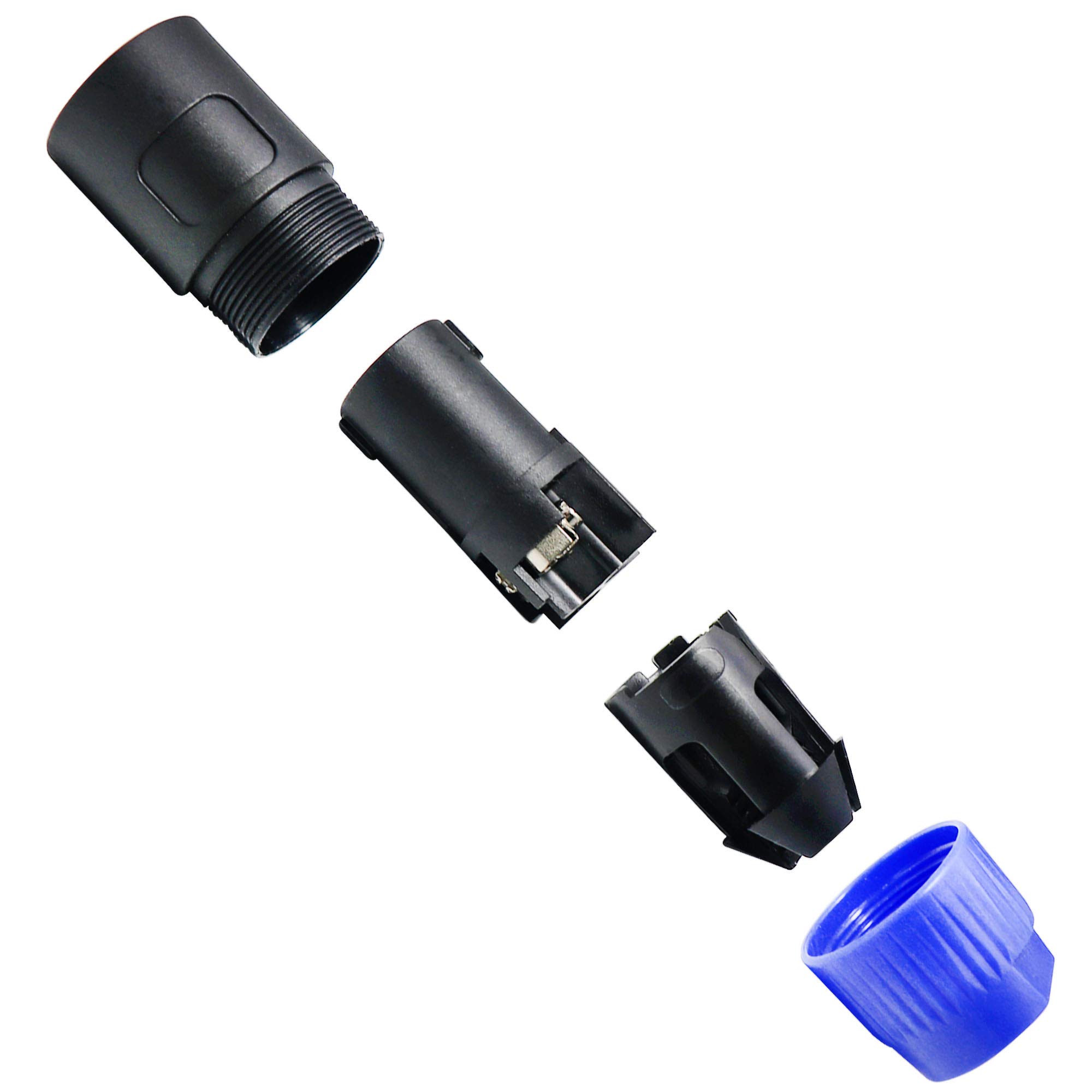 Amazon | スピーカーツイストロックプラグ 4極スピーカーアダプター