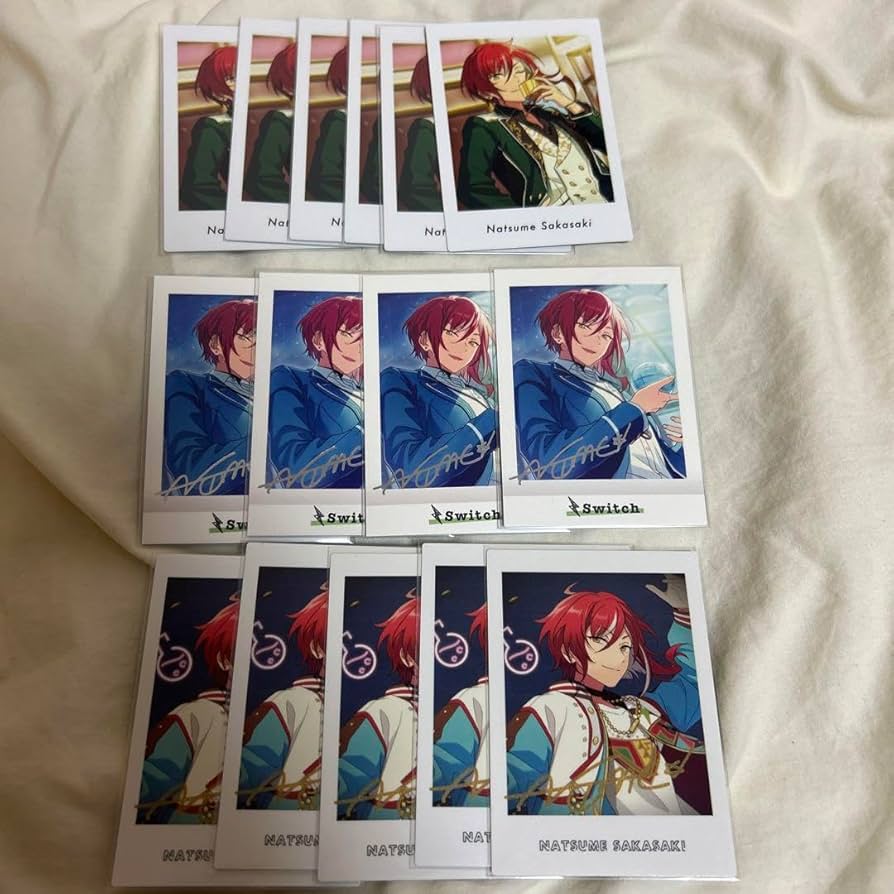 Amazon.co.jp: あんスタ 逆先夏目 箔押し ぱしゃこれ ぱしゃっつ 7周年