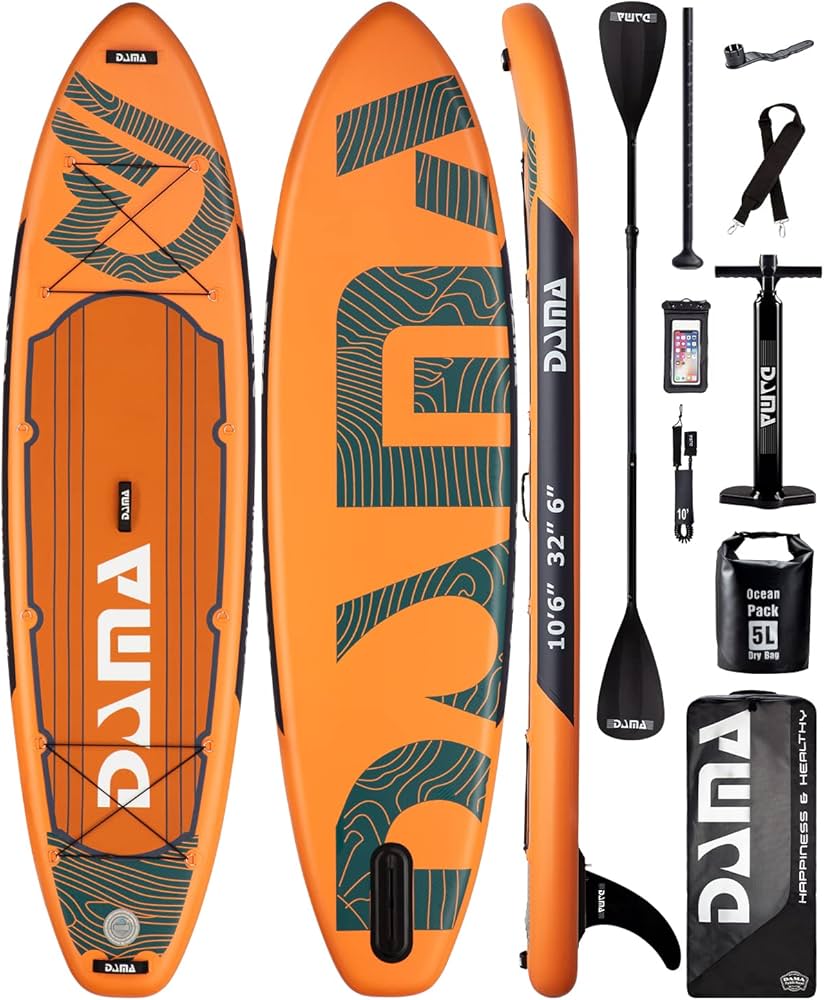Amazon | DAMA 空気注入式スタンドアップパドルボード 大人用 SUP