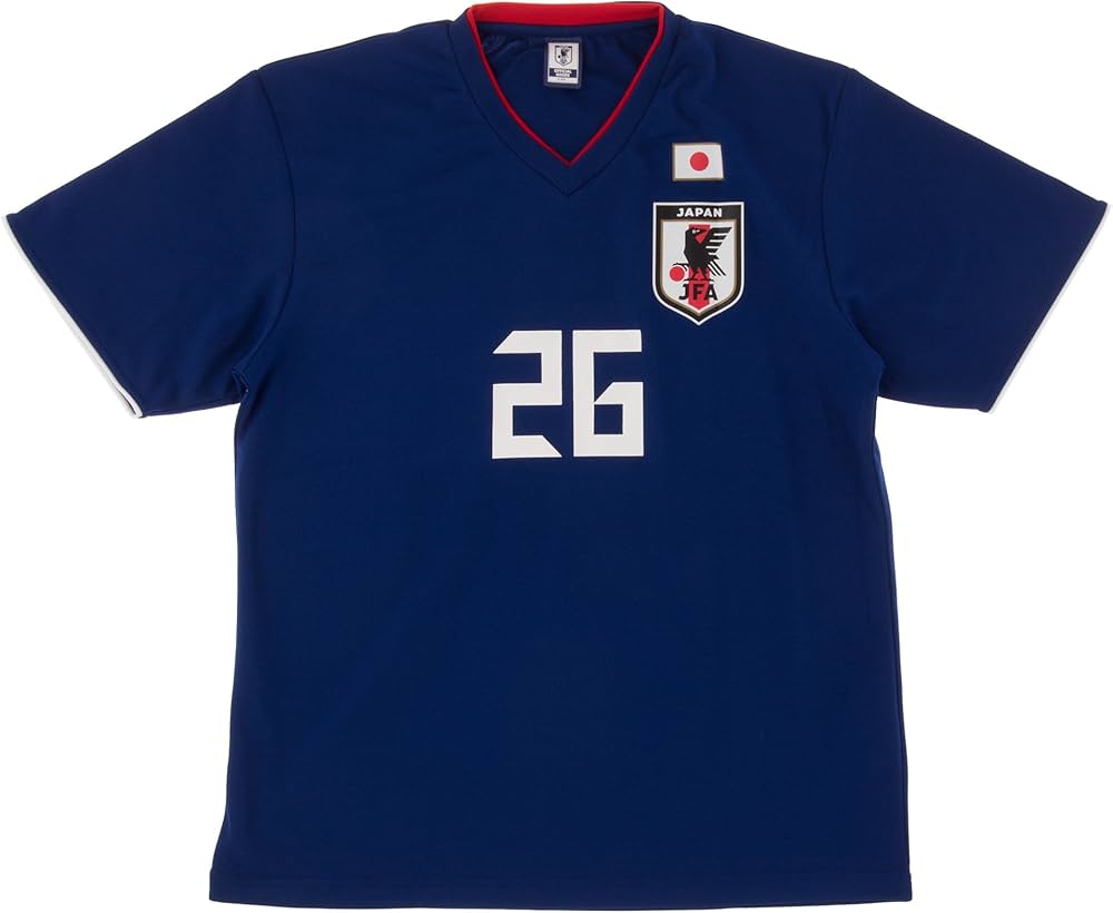 Amazon | 日本サッカー協会(JFA) プレーヤーズTシャツ 三竿健斗 No.26