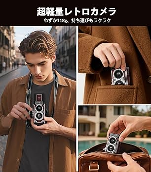 Amazon.co.jp: CHUZHAO ミニレトロカメラ: 1080Pミニレトロデジタル