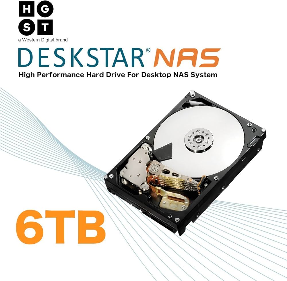 Amazon | HGST Deskstar NAS 6TB パッケージ版 3.5インチ 7,200rpm