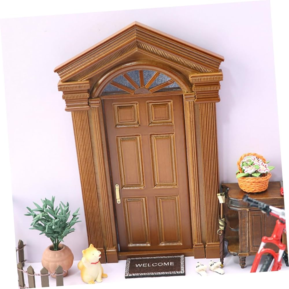 Amazon.co.jp: SEWOART スケール迷你娃娃屋扉 ヴィンテージデザインの