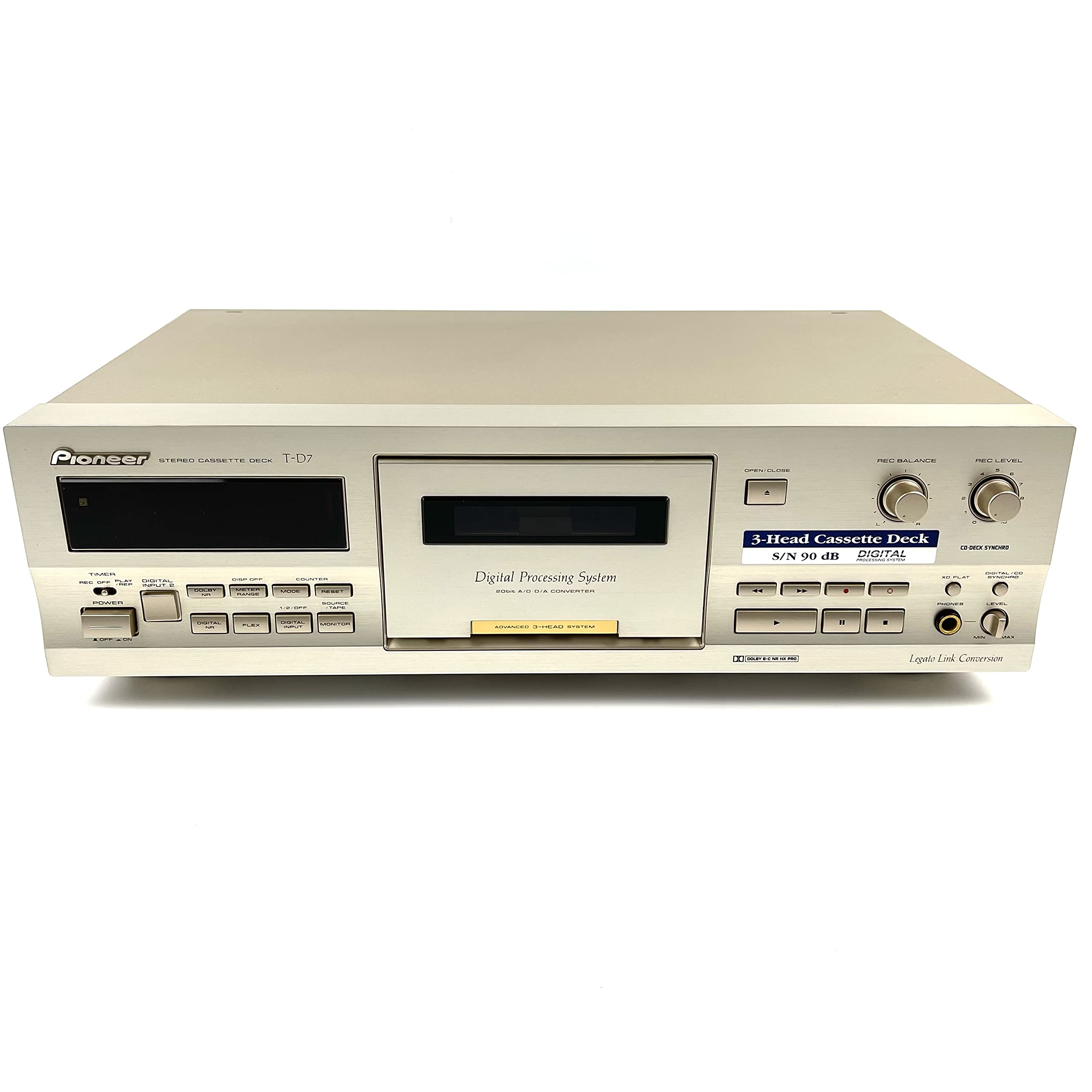 Amazon.co.jp: パイオニア 3ヘッドシングルカセットデッキ T-D7 : 家電