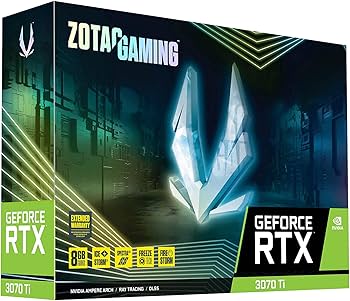 Amazon.com: ZOTAC Gaming GeForce RTX™ 3070 Ti 8GB GDDR6X 256-bit