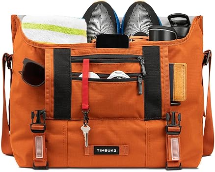 Amazon | Timbuk2 フライトクラシックメッセンジャーバッグ, さび色, X