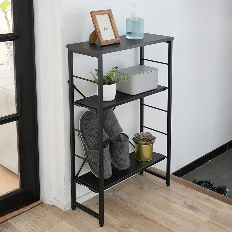 Amazon｜山善(YAMAZEN) テーブル コンソールテーブル ラック スリム