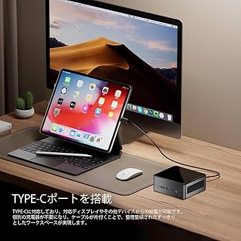 Amazon.co.jp: ミニPC AMD Ryzen 5 3550H（4コア8スレッド 最大3.70GHz