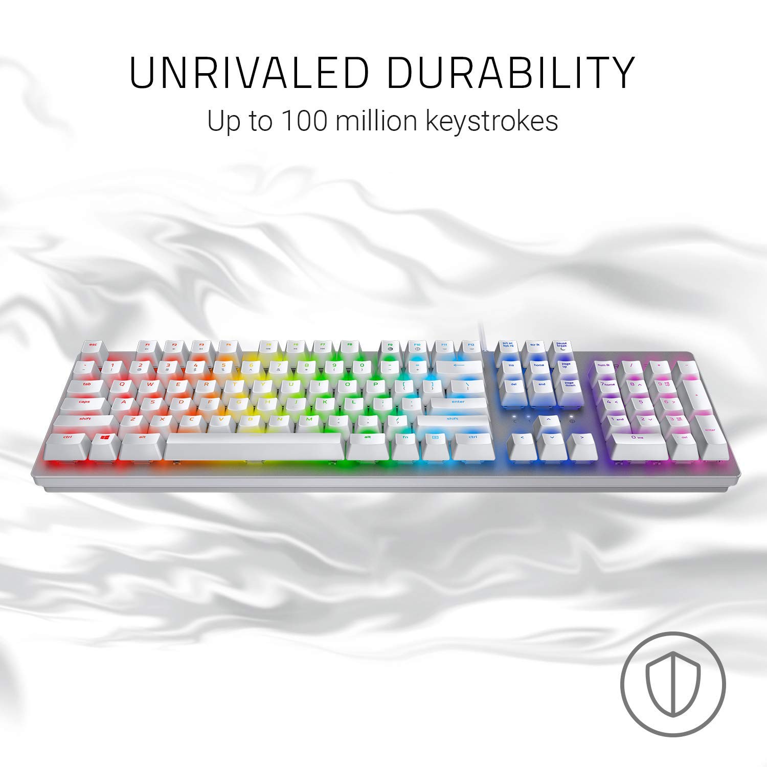 Amazon.co.jp: Razer Huntsman Mercury White ゲーミングキーボード