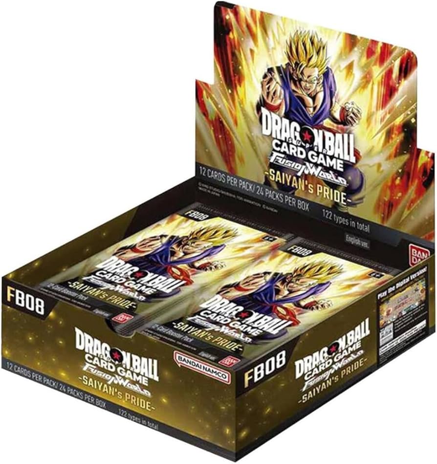 Amazon.com: Dragon Ball Super TCG: Fusion World 08 Saiyan's Pride