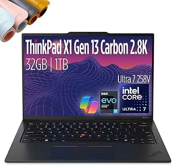 Amazon.com: Lenovo ThinkPad X1 Carbon Gen 13-14