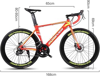 Amazon | ロードバイク 700C おしゃれ自転車 超軽量 アルミフレーム