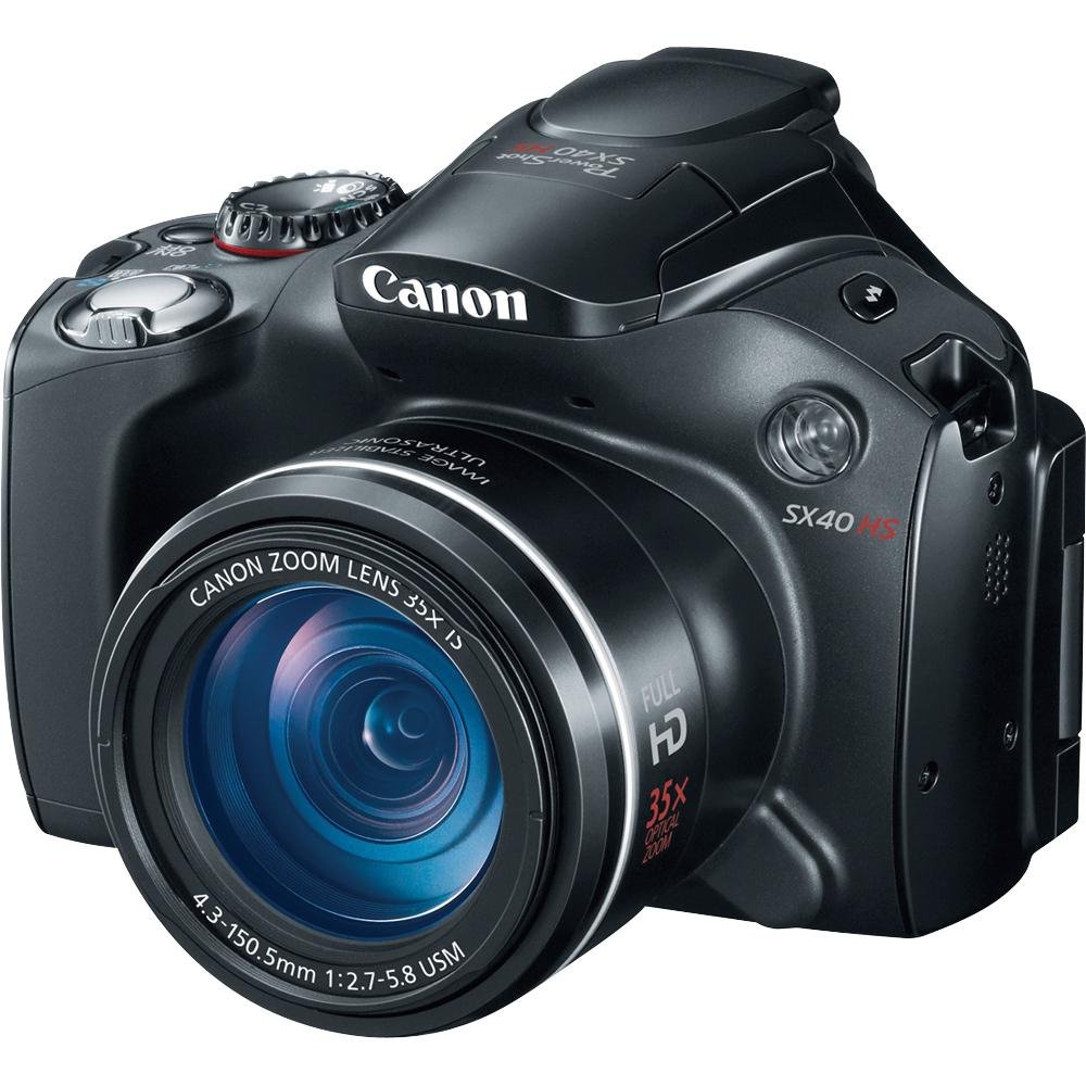 Amazon.com : Canon SX40 HS 12.1MP Digital Camera with 35x Wide