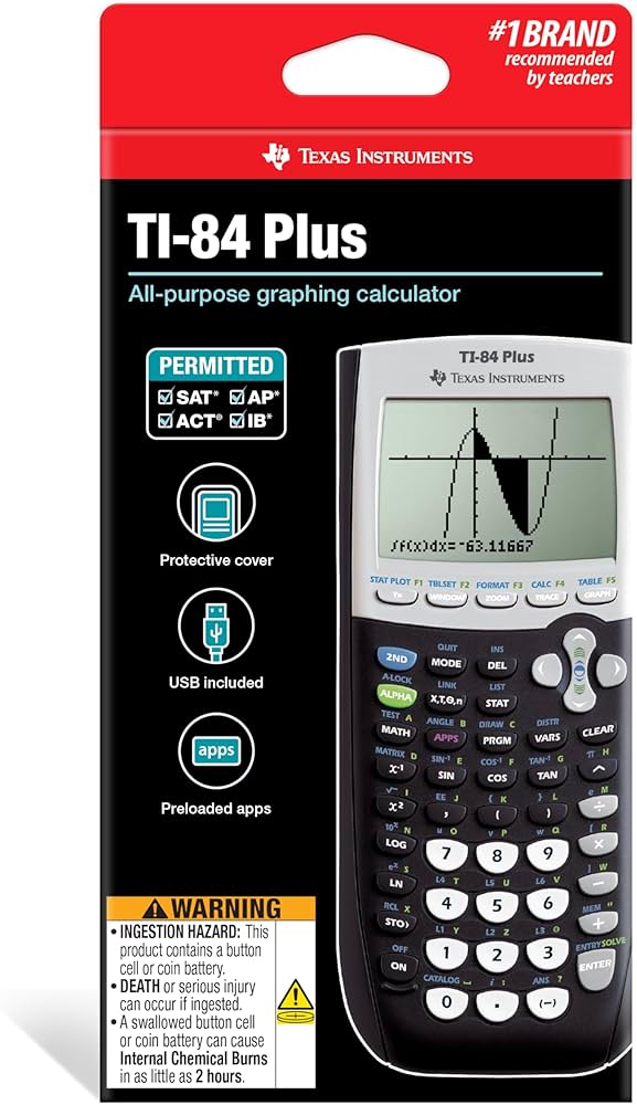 Amazon.co.jp: Texas Instruments TI-84 Plus Graphing Calculator