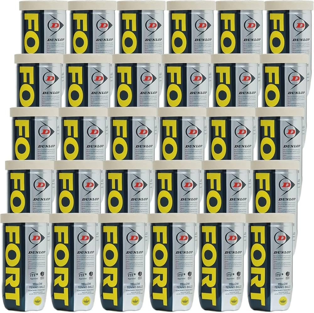 Amazon | ダンロップ DUNLOP テニスボール DUNLOP FORT（ダンロップ