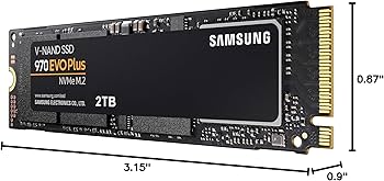 Amazon.com: SAMSUNG 970 EVO Plus SSD 2TB NVMe M.2 Internal Solid