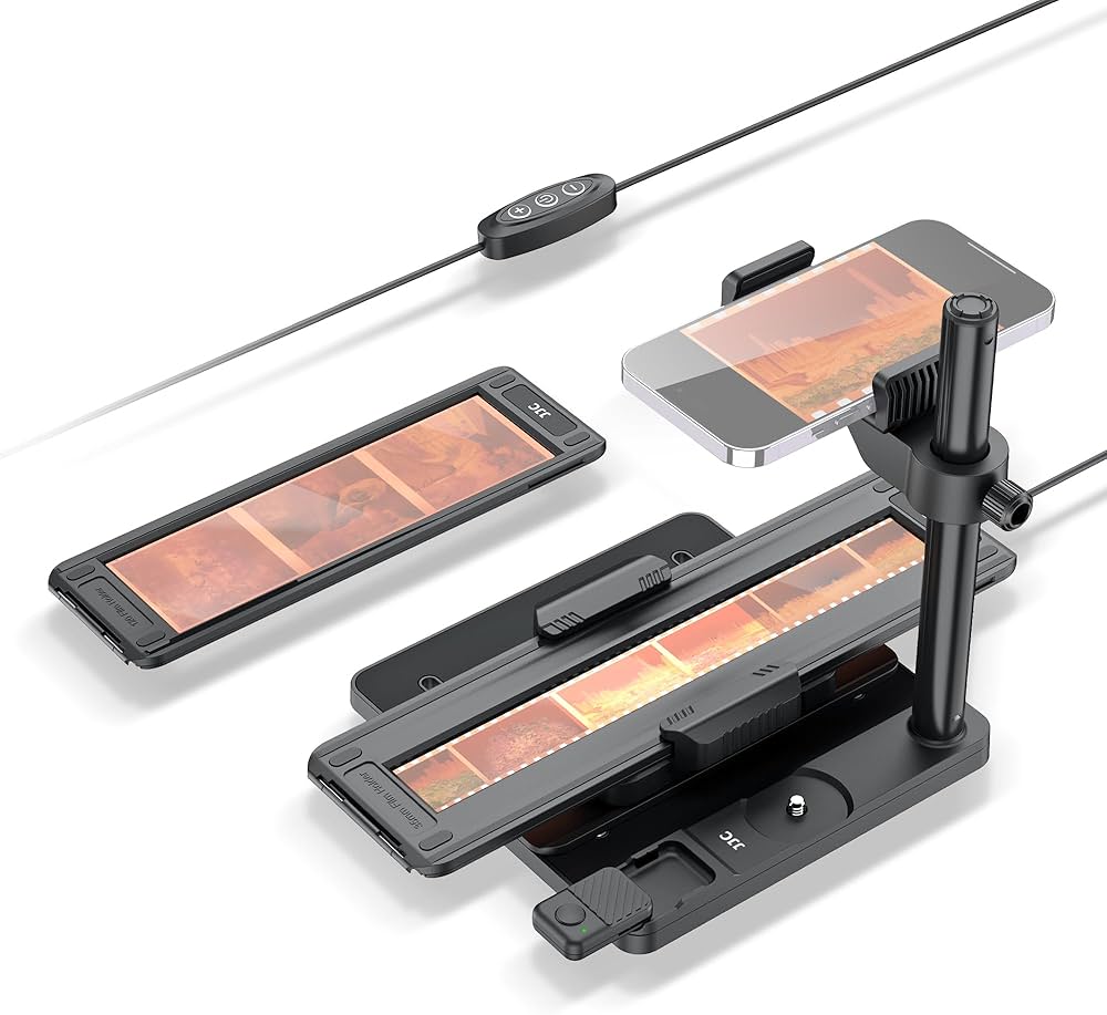 Amazon | JJC モバイル フィルムスキャナー 35mm & 120フィルム